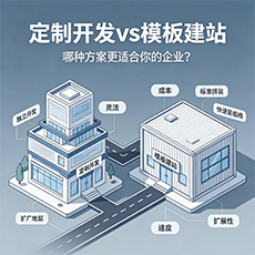十堰建站-定制开发vs模板建站:哪种方案更适合你的企业?