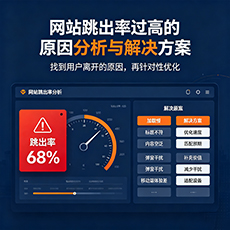 十堰建站-网站跳出率过高的原因分析与解决方案