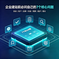 十堰建站-企业建站前必问的7个核心问题 - 网站建设规划指南